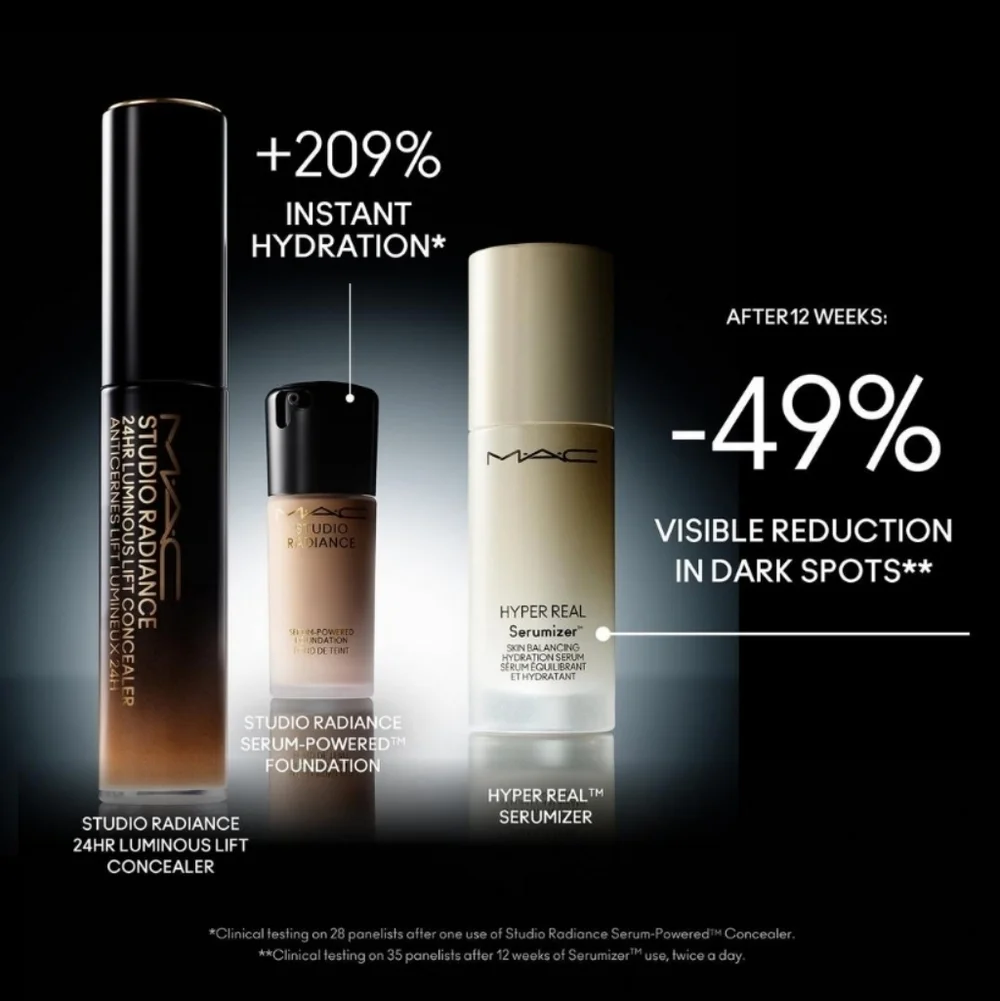 NC35 Mac Studio Radiance 24 Hour Luminous Lift Concealer Light Medium Peach BNIB